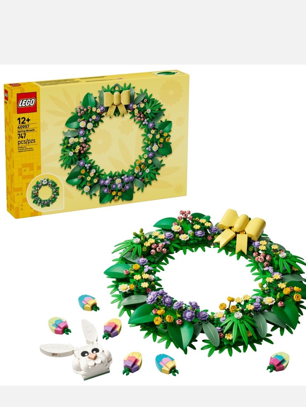 LEGO 40957 Spring Wreath. Seasonal activity as a fun family project